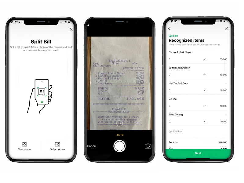 Line hadirkan fitur Line Splitbill dengan teknologi OCR