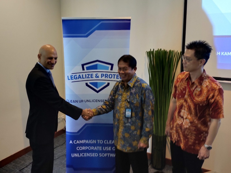 83% perusahaan di Indonesia masih pakai software bajakan