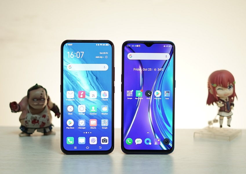 Membandingkan realme XT dan Vivo V17 Pro