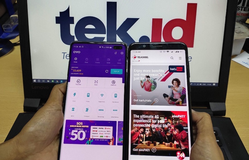 Sempat down, layanan Telkomsel dan Ovo normal lagi