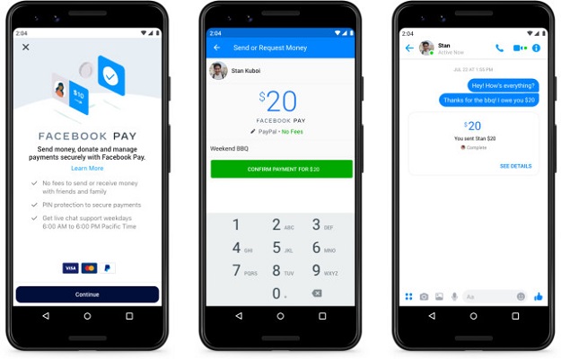 Facebook Pay resmi rilis di AS