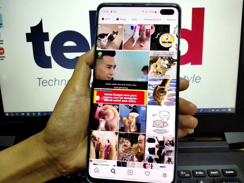 Instagram beberkan cara kerja tab Explore