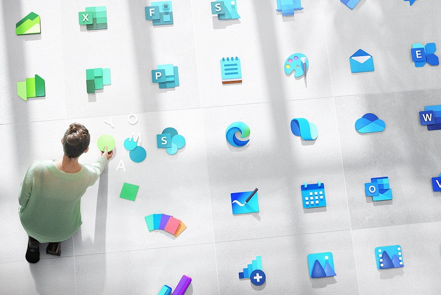 Microsoft pamer logo Windows terbaru