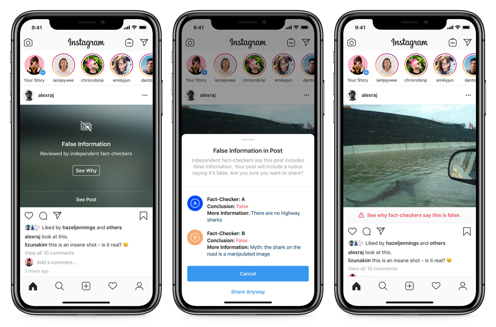 Instagram akan labeli berita hoaks bulan depan