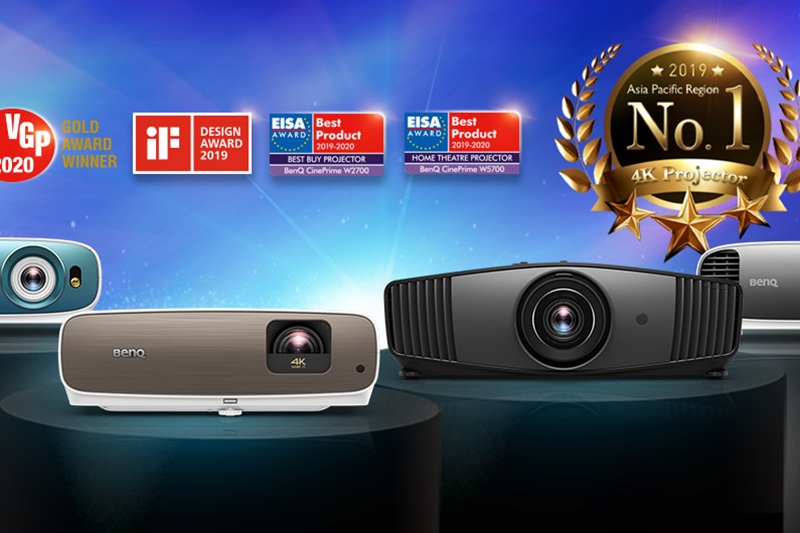Jajaran proyektor BenQ raih penghargaan bergengsi