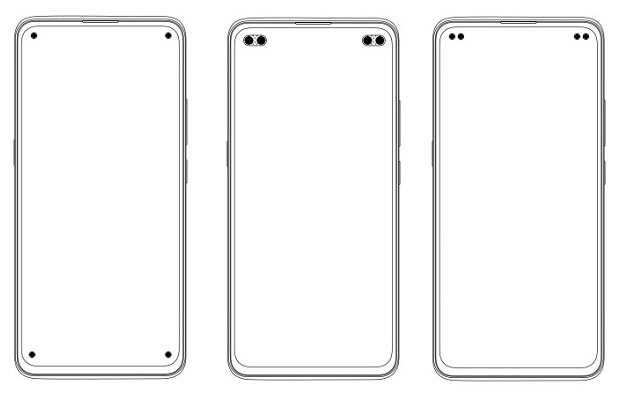 Vivo punya paten smartphone dengan empat kamera selfie