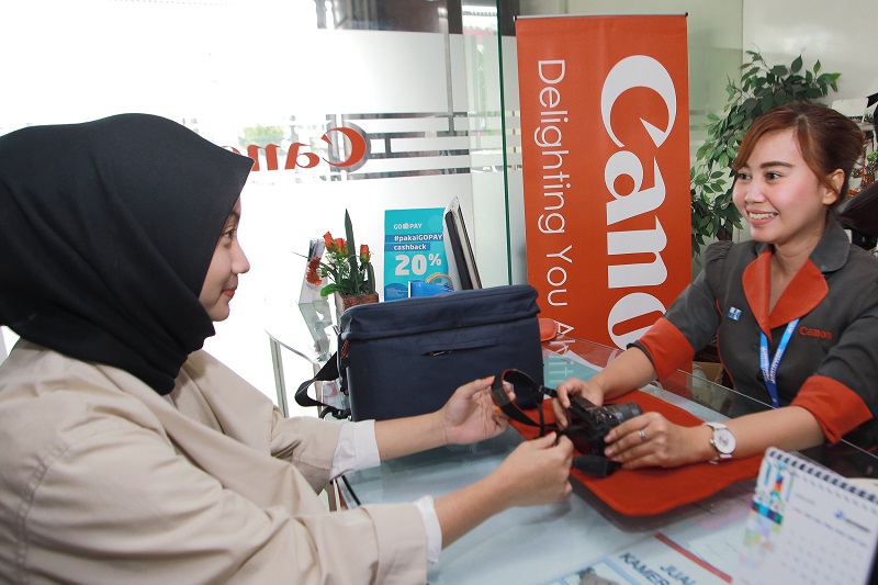 Canon berikan servis gratis untuk produk yang terkena banjir