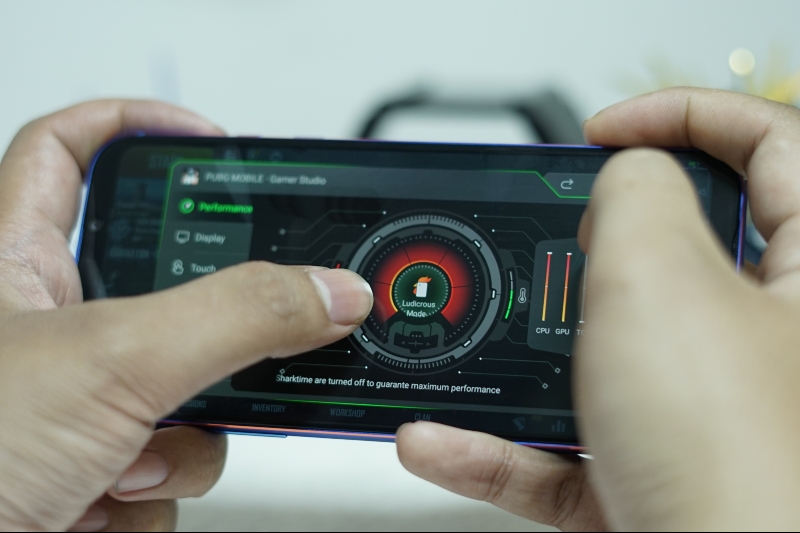 Nyobain Ludicrous Mode di Black Shark 2