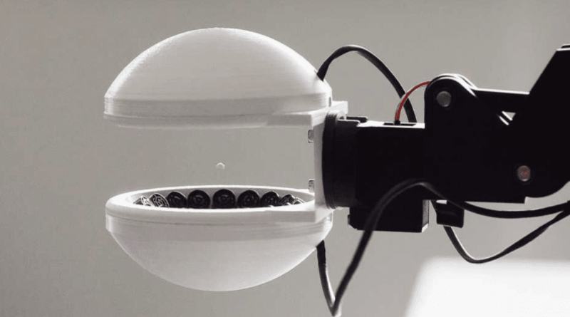 Robot ini bisa mengangkat benda tanpa menyentuhnya