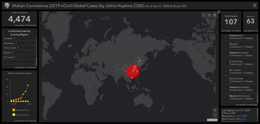 Begini cara cek penyebaran virus corona