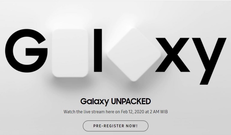 Samsung buka reservasi pre-order Samsung Galaxy S20 series