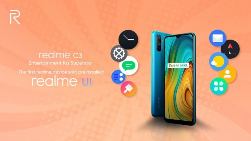 Realme C3 dipastikan pakai realme UI