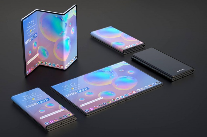 Smartphone lipat tiga bisa dibuat, tapi dunia belum siap