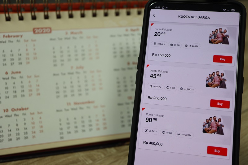 Harga #KuotaKeluarga Telkomsel dan cara aktivasinya