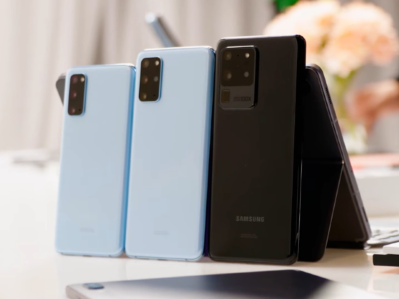 Samsung aktifkan refresh rate 120HZ QHD di Galaxy S20 series