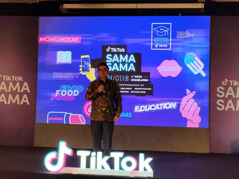 Kerjasama Kemendikbud dan TikTok meningkatkan literasi