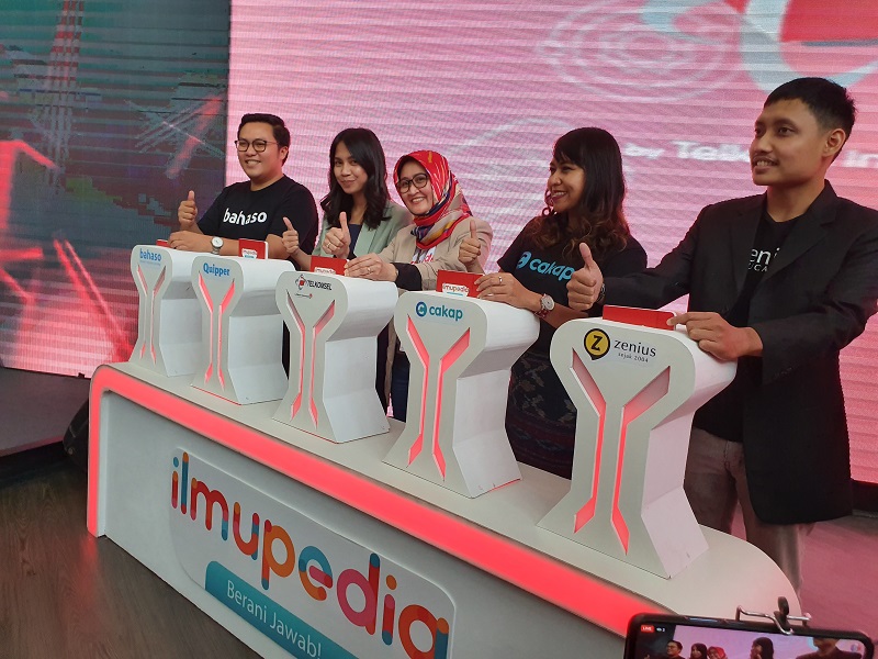 Telkomsel Ilmupedia kini gandeng Zenius, Quipper dan Bahaso