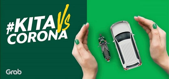 Grab inisiasi Pesanan Tanpa Kontak demi cegah corona