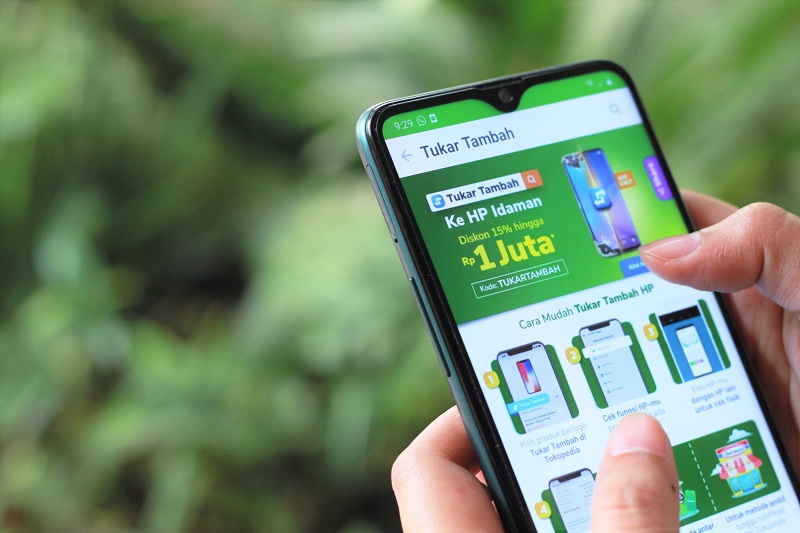 Fitur Tukar Tambah Tokopedia kini hadir di seluruh Indonesia