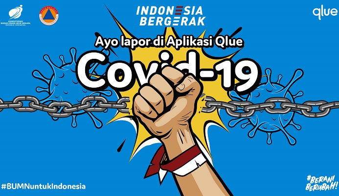 Qlue ikut partisipasi dalam Indonesia Bergerak