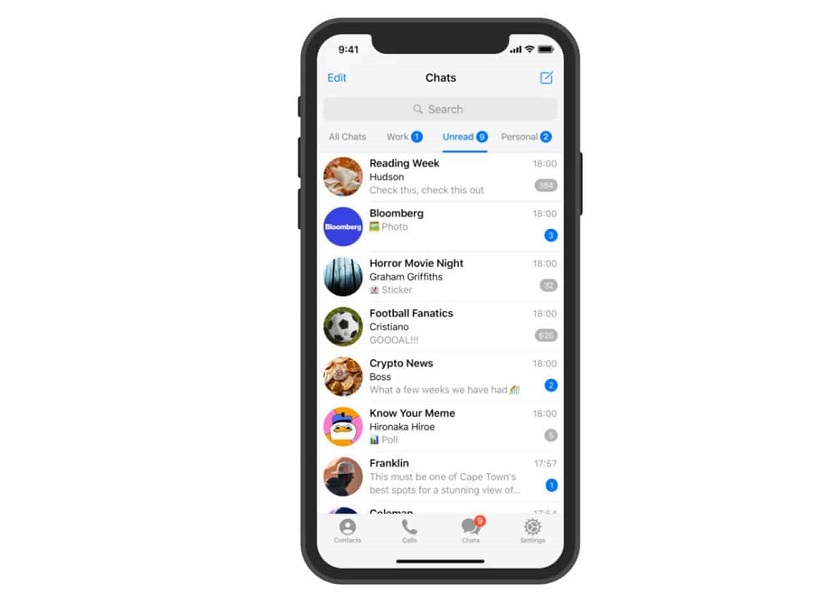 Update Telegram, ada stiker baru dan statistik grup