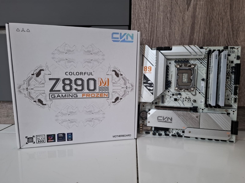 Colorful Z890m Gaming Frozen V20, sayang untuk dilewatkan!