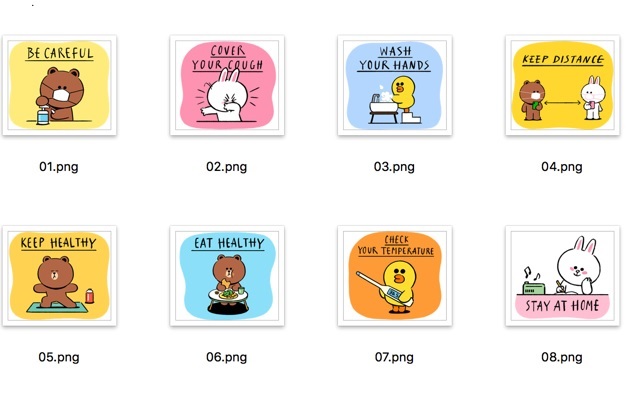 Line kembali luncurkan set stiker edukasi Covid-19