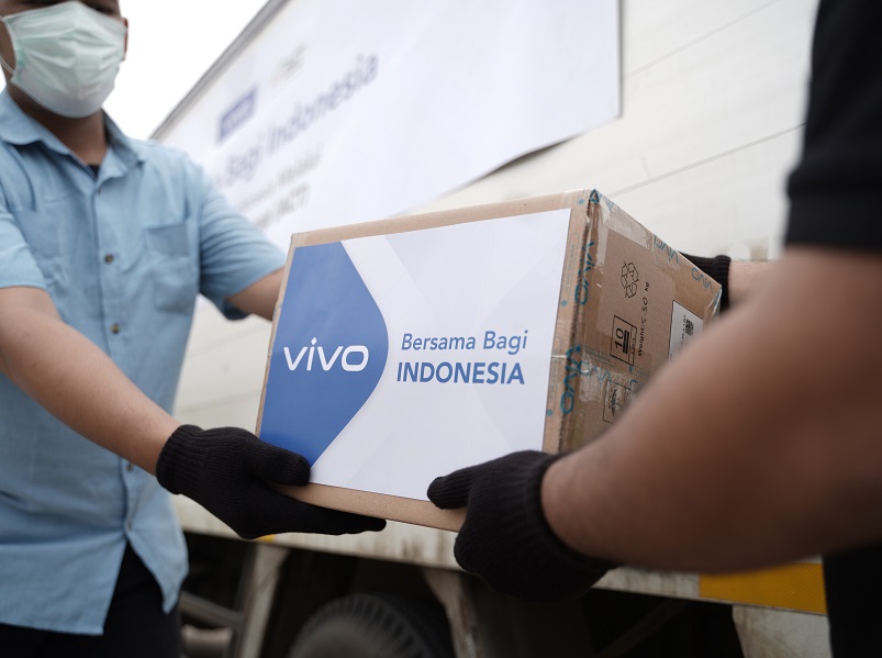 Vivo bersama ACT berikan 150 ribu masker 
