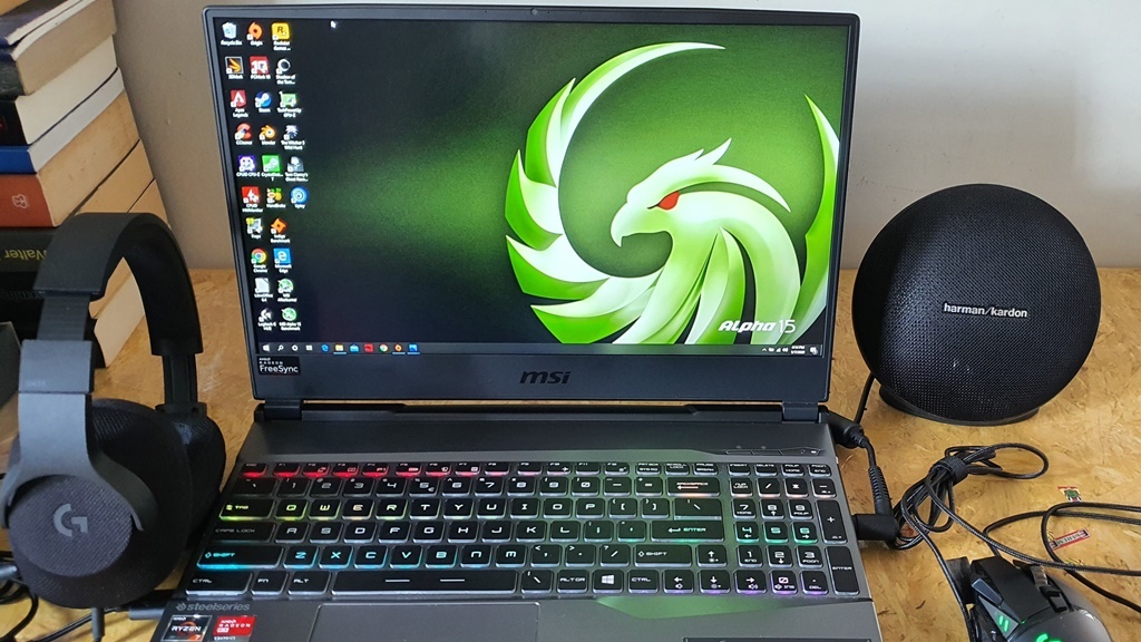 MSI Alpha 15, teman asyik saat bosan di rumah