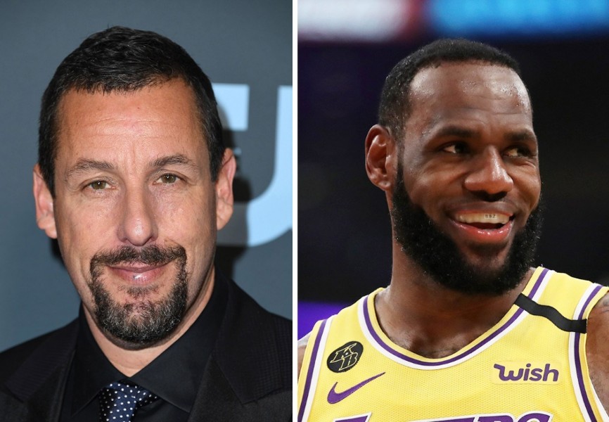 Adam Sandler dan LeBron James bakal garap film di Netflix