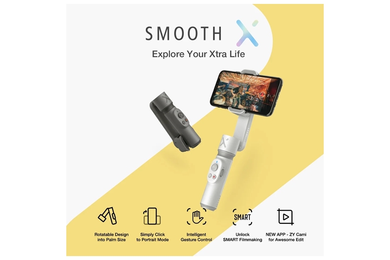 Bisa dilipat dan deteksi subjek, gimbal Zhiyun dijual Rp800 ribuan