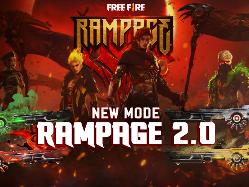 Garena bawa Rampage 2 di Free Fire kasih banyak bonus gratis