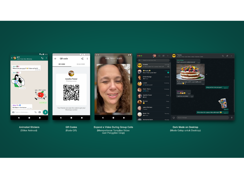 Update WhatsApp hadirkan stiker animasi lucu