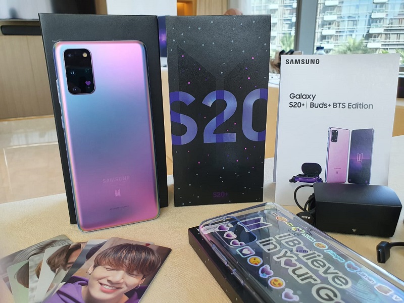 Samsung Galaxy S20 Plus & Buds Plus BTS Edition resmi rilis
