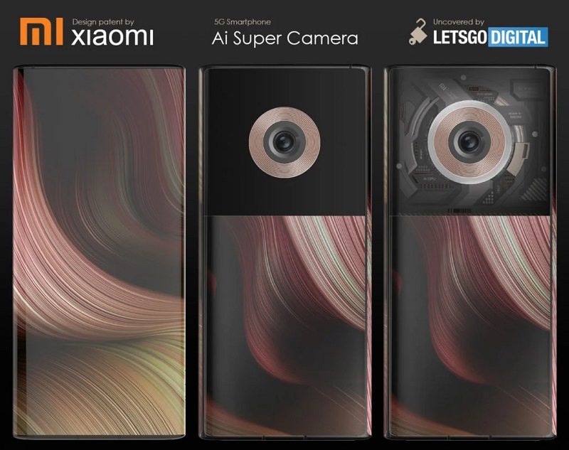 Xiaomi patenkan desain ponsel layar penuh dan kamera 108MP