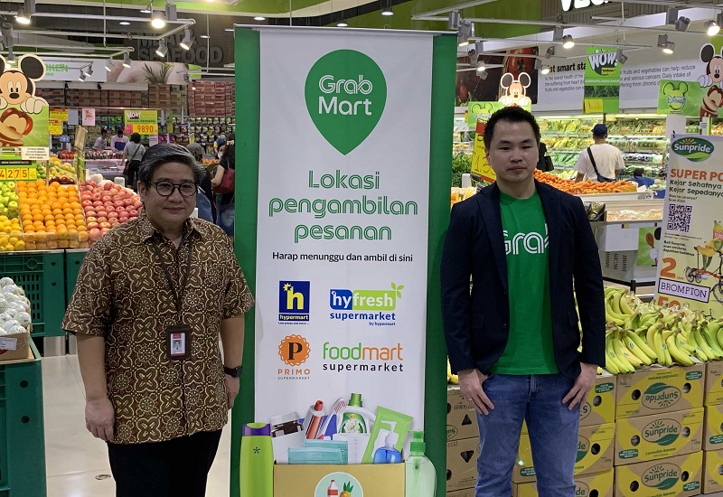 Sekarang bisa belanja di Hypermart via GrabMart