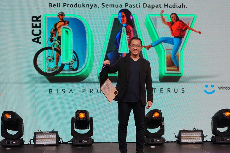 Laptop Acer terbaru bisa berubah warna seperti bunglon