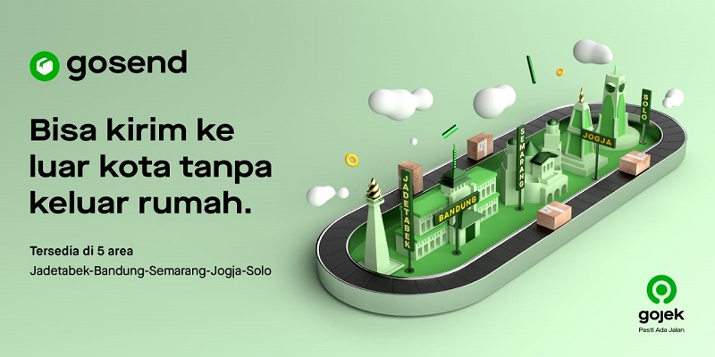 Kini GoSend bisa kirim barang ke luar kota dan kirim banyak