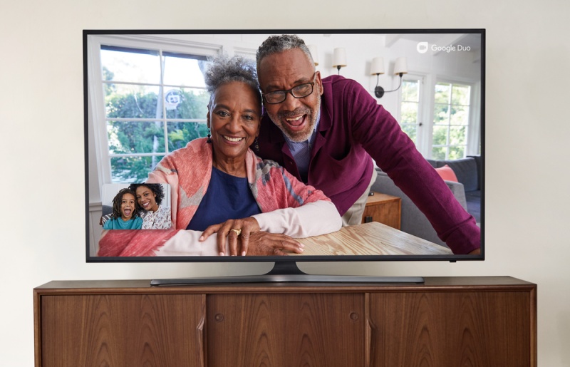 Google Meet dan Duo bisa digunakan di smart TV