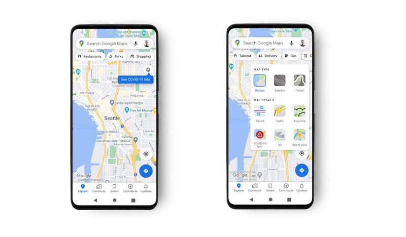 Google Maps tambahkan layer untuk lihat penyebaran Covid-19