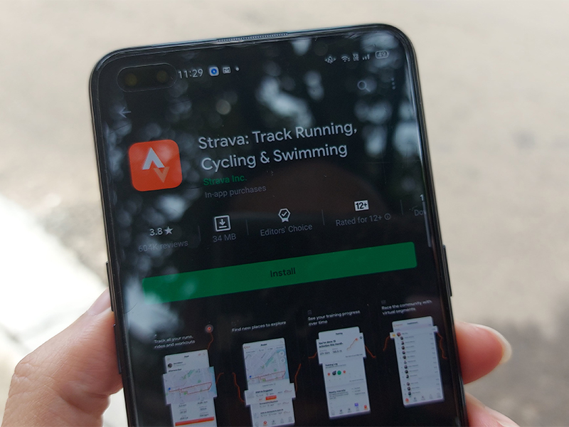 Pantau aktivitas olahraga Anda dengan aplikasi Strava
