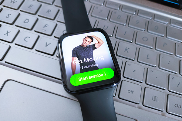 5 menit tetap bugar selama WFH dengan Oppo Watch
