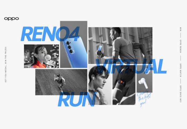 Reno4 Virtual Run diikuti lebih dari 2500 partisipan
