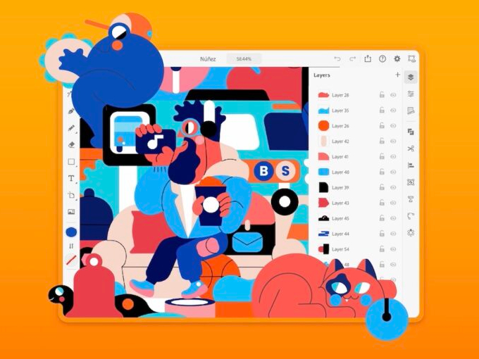 Kini Adobe Illustrator resmi hadir di iPad