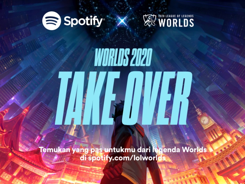 Kolaborasi Spotify dan League of Legends tawarkan playlist khusus