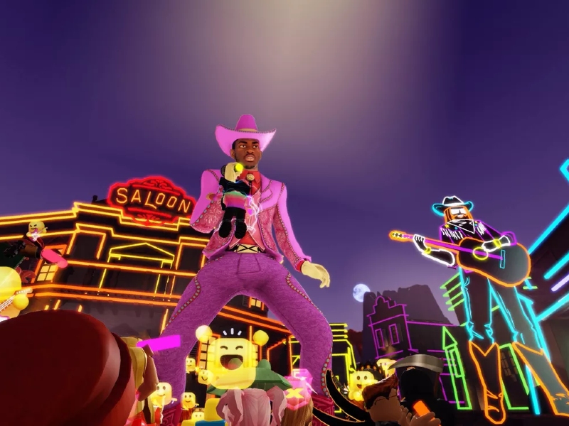 Konser virtual Lil Nas X di Roblox sukses besar