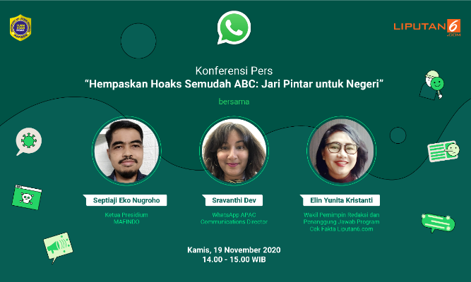 WhatsApp luncurkan ABC, kampanye edukasi lawan hoaks