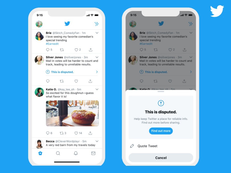 Twitter makin agresif perangi informasi palsu