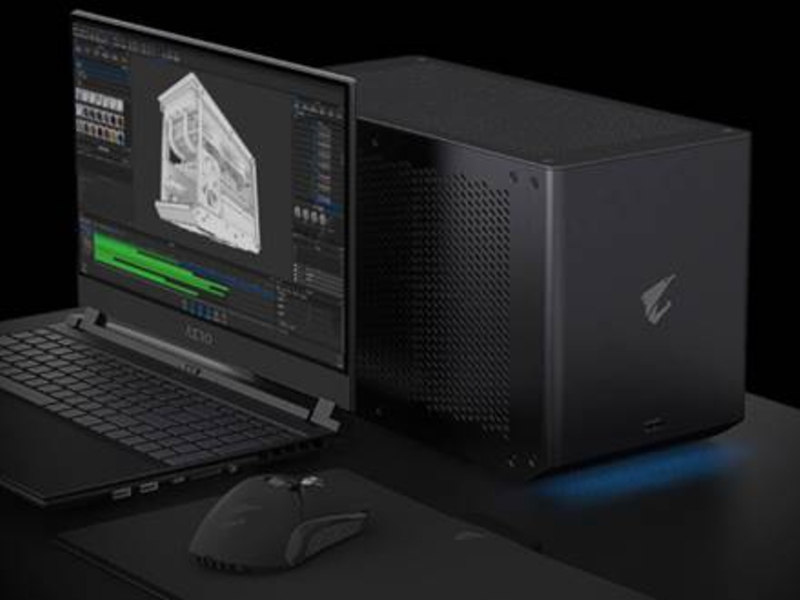Gigabyte umumkan GPU external dengan liquid cooling pertama
