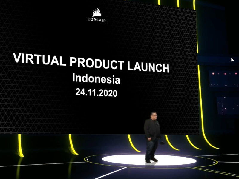 Corsair boyong mouse, keyboard, headset, dan mic baru